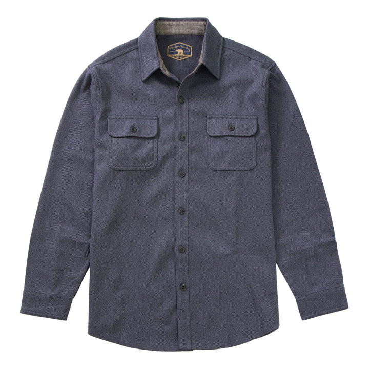 Capistrano Herringbone Knit Flannel Shirt