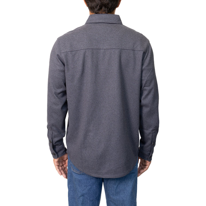 Capistrano Herringbone Knit Flannel Shirt