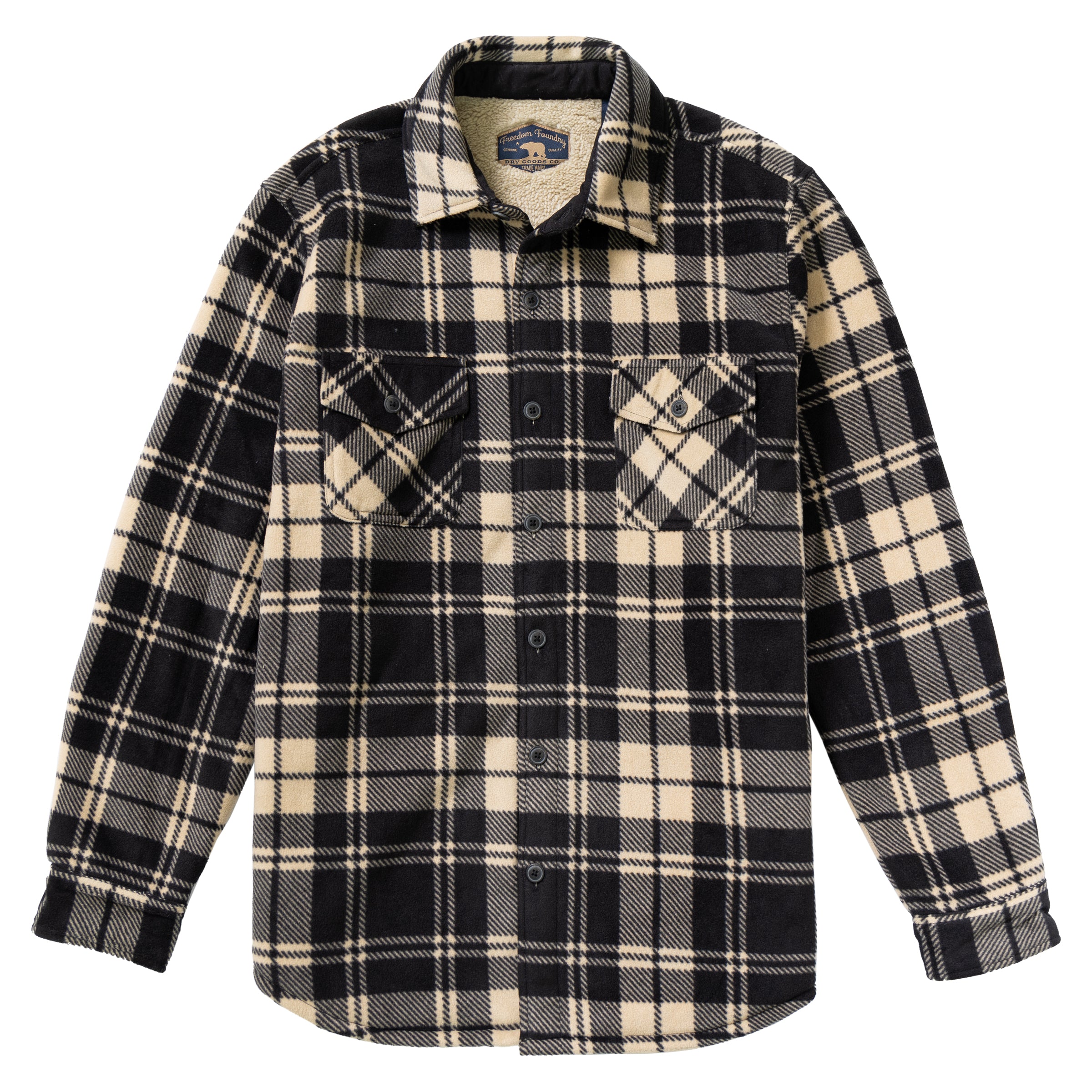 Etudes Communaute flannel shirt jacket - Grey