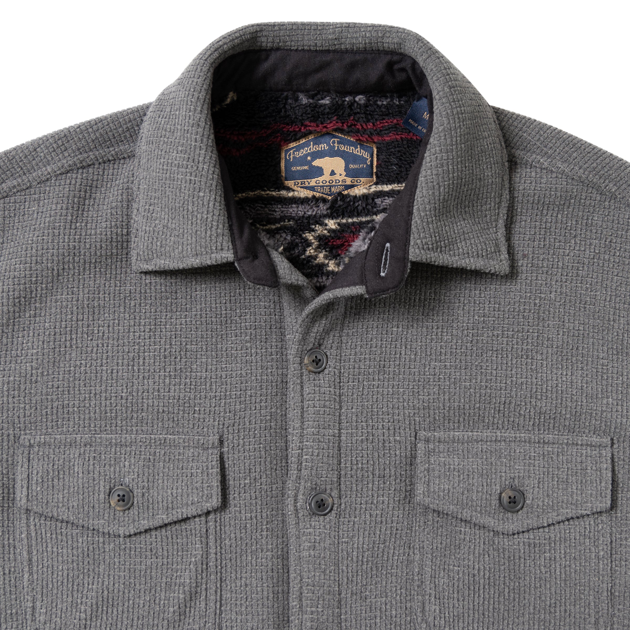 Teton Sherpa Fleece Shirt Jacket Freedom Foundry