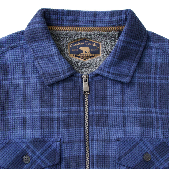 Bridgeport Grid Fleece Zip Jacket