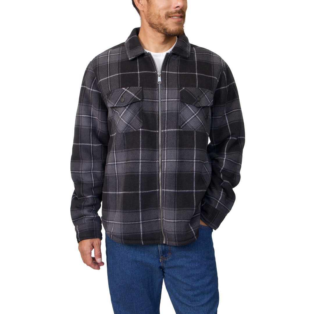 Bridgeport Grid Fleece Zip Jacket