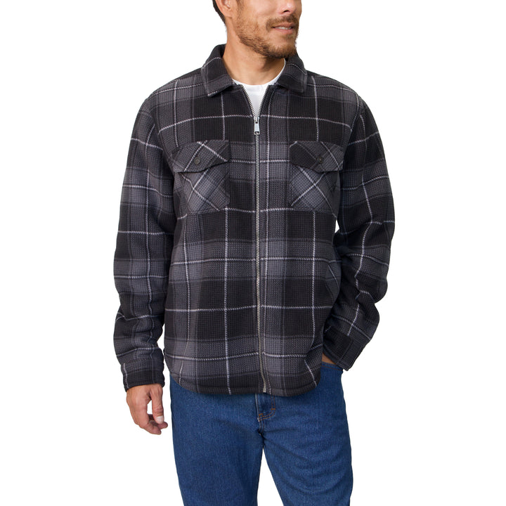 Bridgeport Grid Fleece Zip Jacket