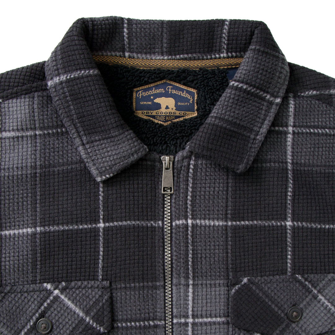 Bridgeport Grid Fleece Zip Jacket
