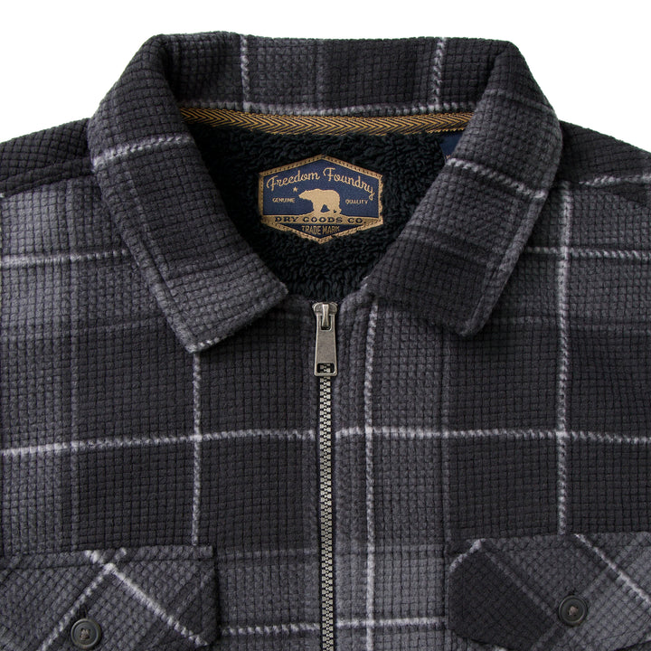 Bridgeport Grid Fleece Zip Jacket